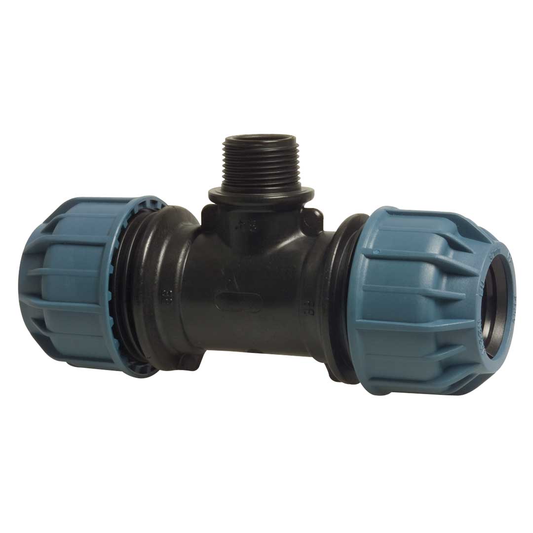 Teu compresiune PN 10, M - 40x1"