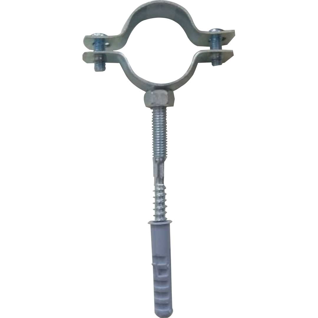 Colier fără garnitură, cu șurub și diblu - 11/2"