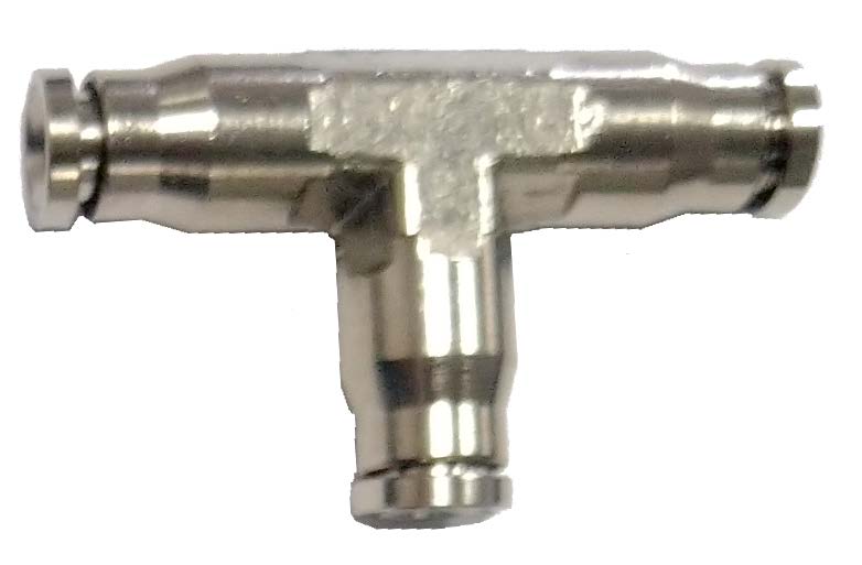Teu conector tub-tub 1/4" Garland