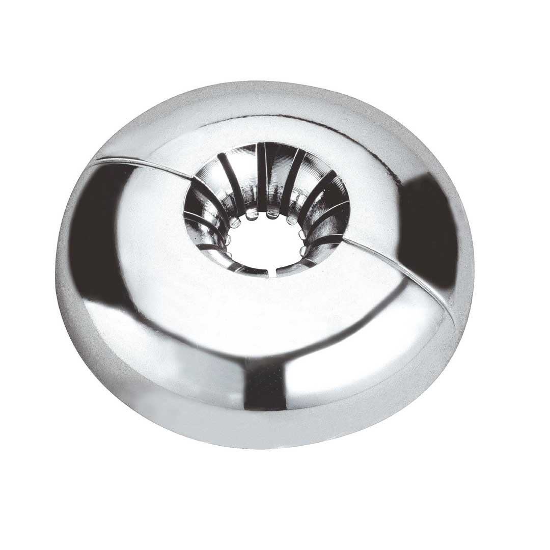 Rozetă universală cromată din ABS - 60x16mm