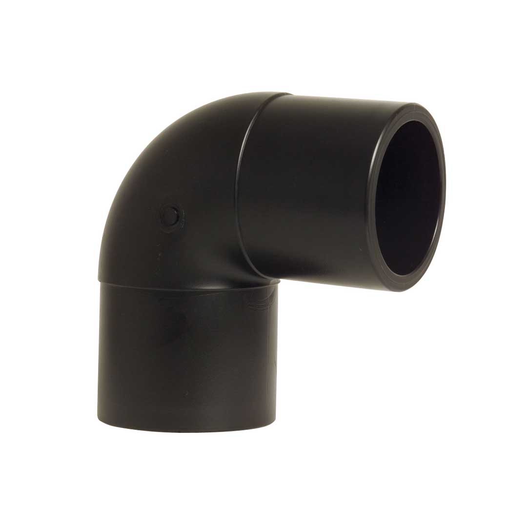 Cot spigot 90°, SDR17, PE100 - 90 mm