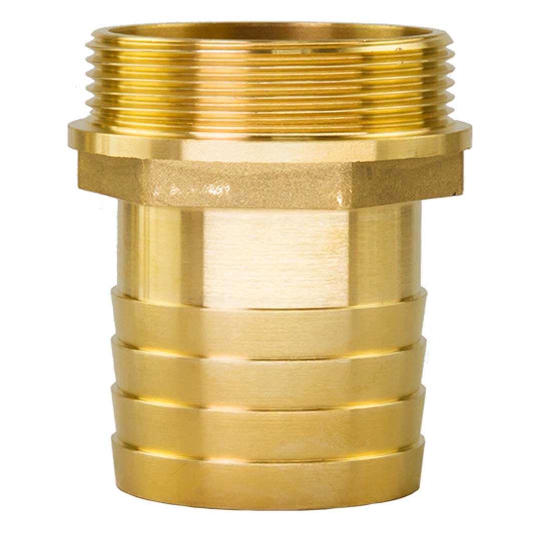 Adaptor alamă cu portfurtun M - 3"x75