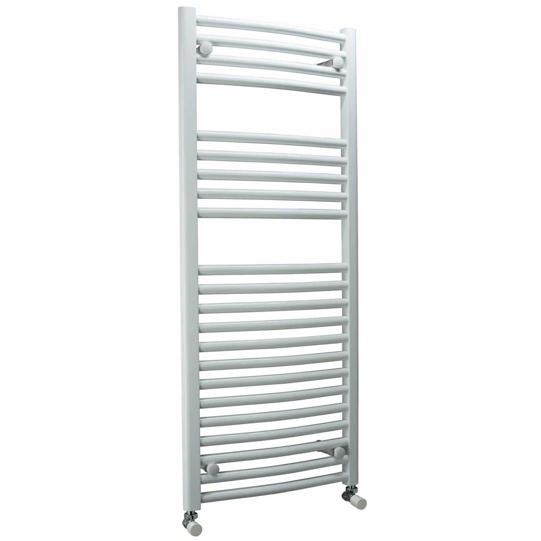 Uscător de prosoape alb OVAL - 500x1200