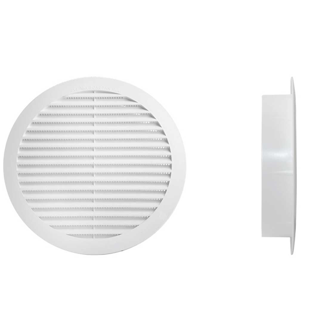 Grilă de ventilare din plastic rotundă, D200