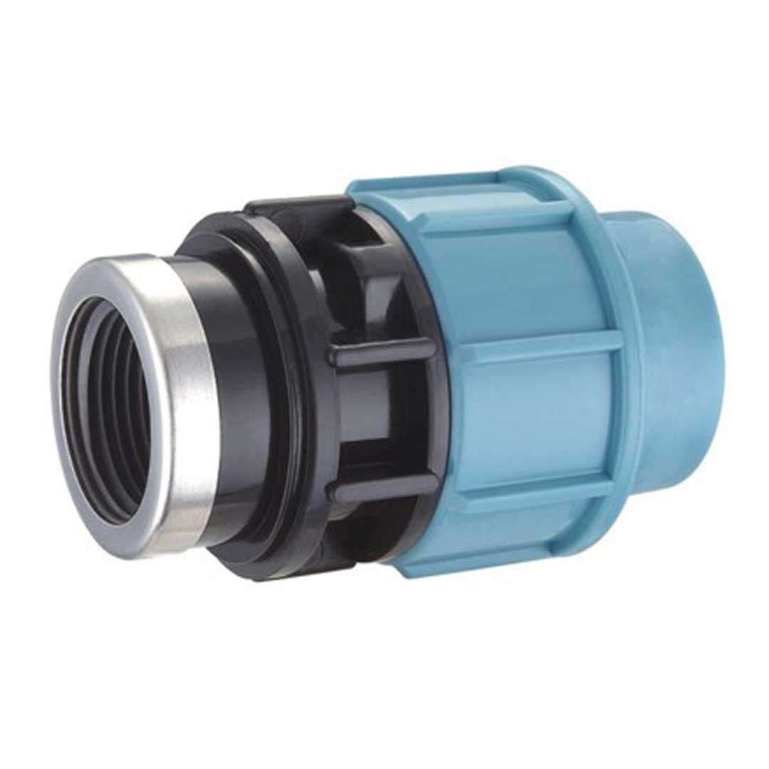 Adaptor compresiune PN 6, F - 20x1/2"