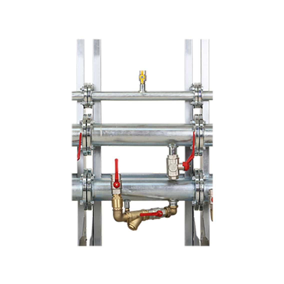 Kit colector hidraulic DN 65 (Ø2 1/2") pentru centralele R1K 75- R1K 100, instalare în cascadă