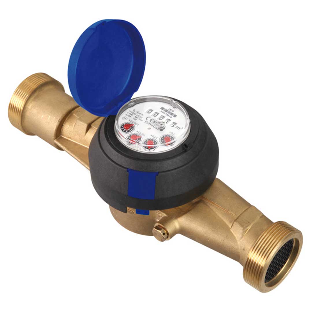 Contor apă caldă și rece cu filet - JS Master + - 1 1/4"