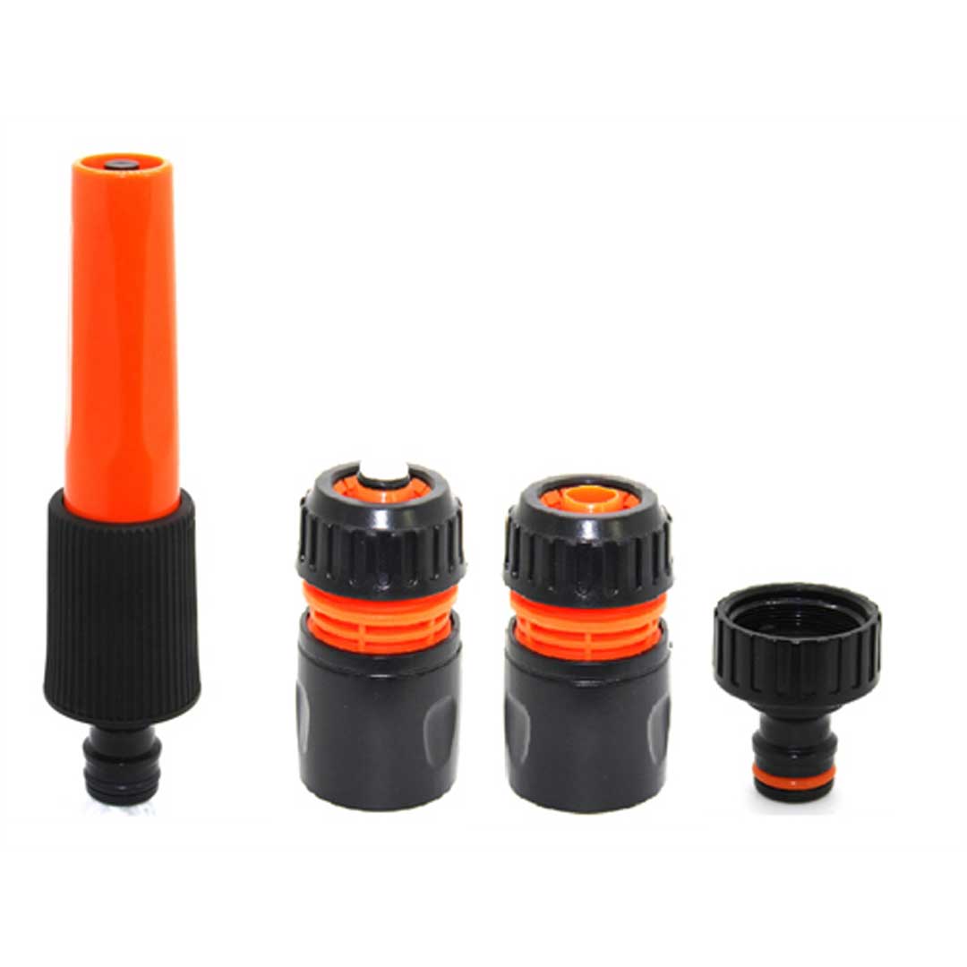 Duză reglabilă + set 3 cuple, SimpleFit (pe carton) - 1/2"x5/8"