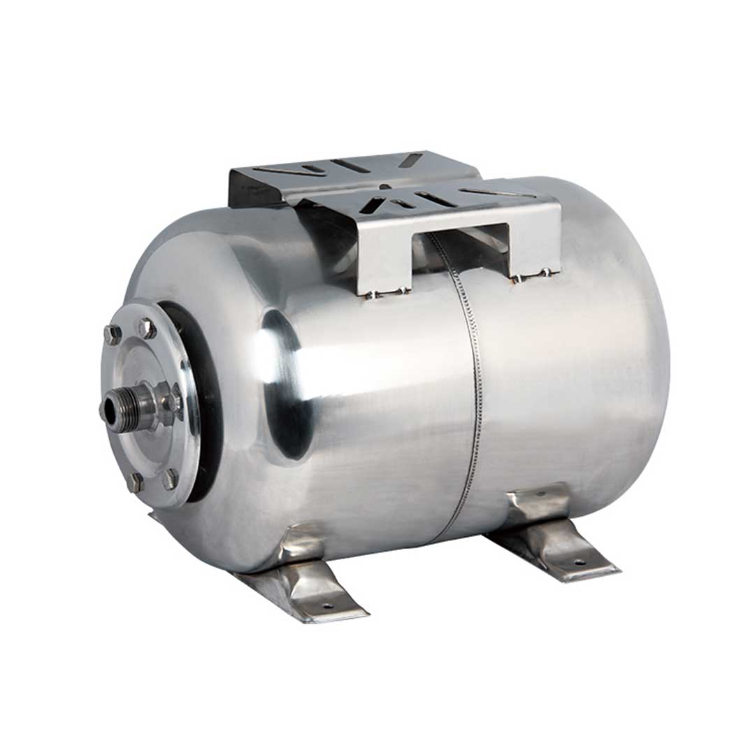 Vas de expansiune INOX orizontal cu picioare Hydro-S - 100 L