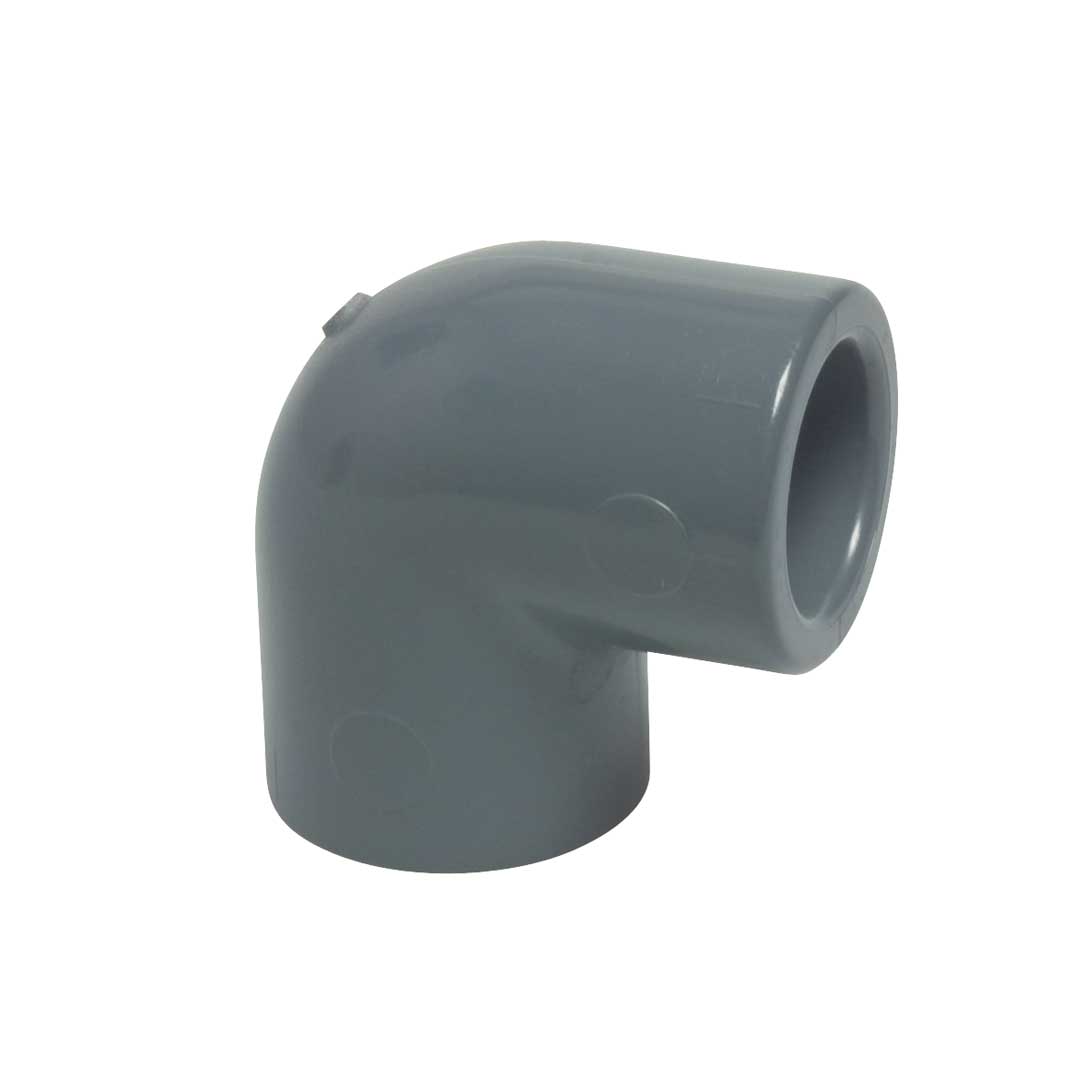 Cot PVC lipire 90º - 75 mm