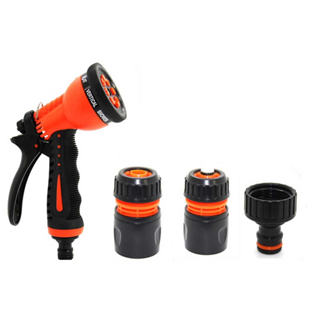 Pistol plastic cu 7 jeturi, în set cu 3 cuple Hydro Fit
