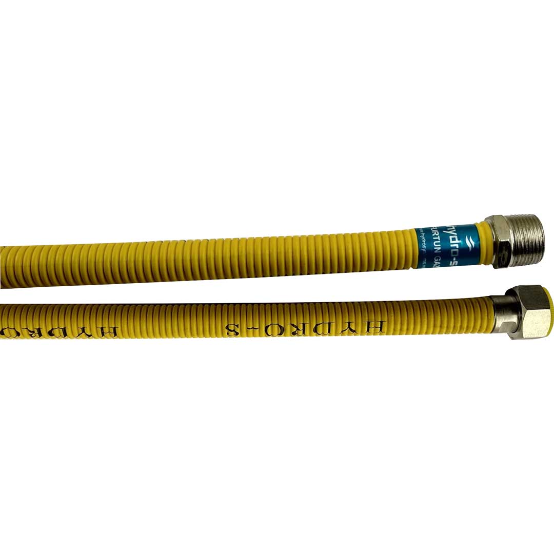 Furtun pentru gaz MF - 3/4"x3/4" - 1200 mm