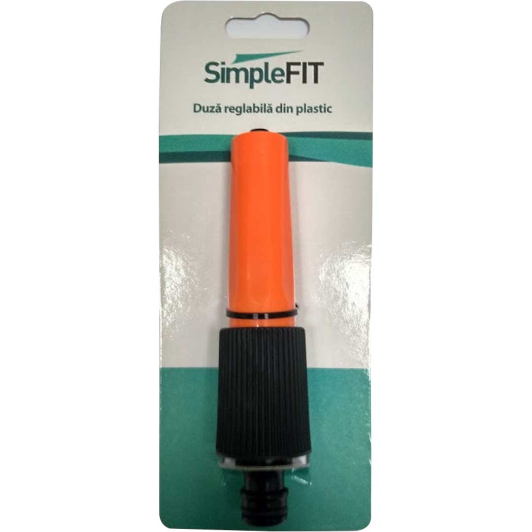 Duză reglabilă din plastic, SimpleFit (pe carton)