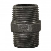 Niplu negru egal MxM - 1"