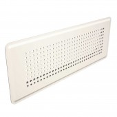 Grila deventilare OȚEL VOPSIT - ALB