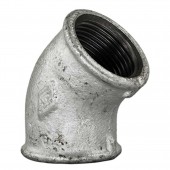 Cot galvanizat  45° FxF - 11/4"