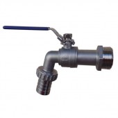Robinet serviciu din INOX HYDRO-S, M x portfurtun - 1/2" Robinet serviciu din INOX HYDRO-S, M x portfurtun - 1/2"