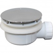 Sifon cromat pentru cadă de duș "Lusso" - 90x120 mm