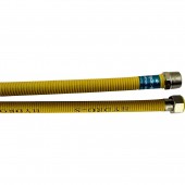 Furtun pentru gaz MF - 3/4"x3/4" - 600 mm