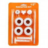 Set reducţii si suporturi montare pentru radiatoare, 11 buc. - 1"x1/2"