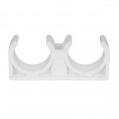 Colier dublu pentru țevi PPR - 20 mm