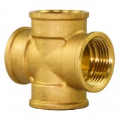 Cruce din alamă FFFF - 1/2"