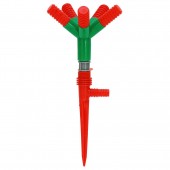 Aspersor rotativ cu 5 brațe, pe țăruș