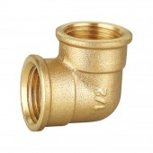 Cot din alamă 90° FF - 1/2" Cot din alamă 90° FF - 1/2"