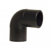 Cot spigot  90°, SDR17, PE100 - 90 mm