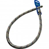 Furtun din INOX pentru conectare baterii - LUNG - M10x1/2"F - 1000 mm Furtun din INOX pentru conectare baterii - LUNG - M10x1/2"F - 1000 mm
