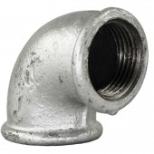 Cot galvanizat  90° FxF - 2"