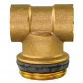 Teu colector Hydro-S, MFF 1"x1/2"x1/2" - 1" Teu colector Hydro-S, MFF 1"x1/2"x1/2" - 1"