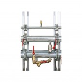 Kit colector hidraulic DN 65 (Ø2 1/2”) pentru centralele R1K 75- R1K 100, instalare în cascadă