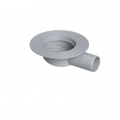 Conector cu ieșire orizontală pentru sifon înalt, 110 mm Conector cu ieșire orizontală pentru sifon înalt, 110 mm