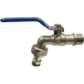 Robinet serviciu cu adaptor cuplă rapidă HYDRO-S, M x adaptor - 1/2" Robinet serviciu cu adaptor cuplă rapidă HYDRO-S, M x adaptor - 1/2"