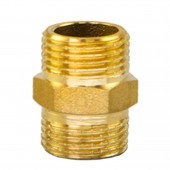 Niplu egal din alamă MM - 3/8"