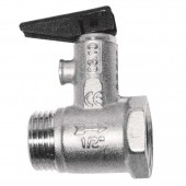 Supapă de siguranță cu mâner pentru boiler - 1/2"
