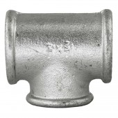 Teu galvanizat redus  90° FxFxF - 2"x3/4"