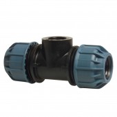 Teu compresiune PN 10, F  - 32x3/4"