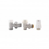 Kit tur retur cu cap termostatic ITAP eurocon - 1/2" Kit tur retur cu cap termostatic ITAP eurocon - 1/2"
