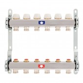 Colector complet din INOX, TE-SA - 12 căi - 1" Colector complet din INOX, TE-SA - 12 căi - 1"