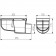 Colector pluvial cu ieșire orizontală - CEHIA
NEGRU - 305x155x171