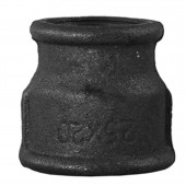 Mufă neagră redusă FxF - 3/4"x1/2"