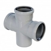 Ramificație dublă PP 87º - 110x110 mm