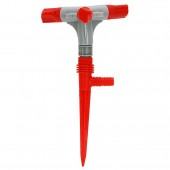 Aspersor rotativ cu 3 brațe, pe țăruș