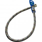 Furtun flexibil din INOX, apă, MF 1/2"x1/2" 600 mm