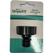 Adaptor cuplă rapidă FI, SimpleFit (pe carton) - 1"