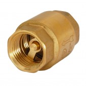 Supapă de sens cu placa alamă HYDRO-S ECO, FF - 1/2"