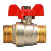 Robinet bilă pasaj standart  HYDRO-S, MM, fluture - 1/2"