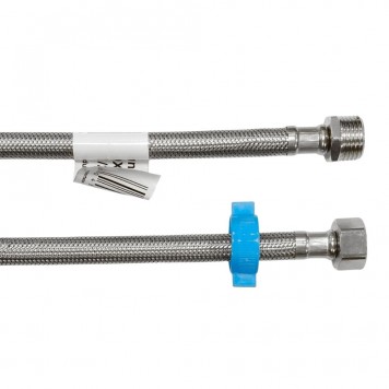 Furtun flexibil din INOX, apa, MF 1/2"x1/2" 800 mm
